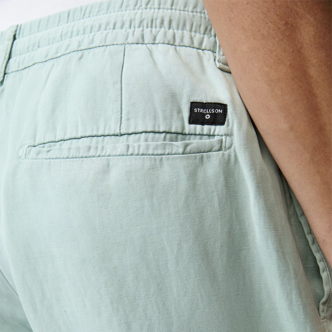 Strellson  Linen mix cloth trousers Saturn, mint