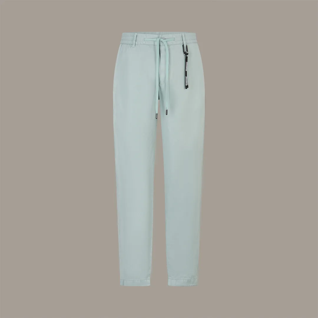 Strellson  Linen mix cloth trousers Saturn, mint