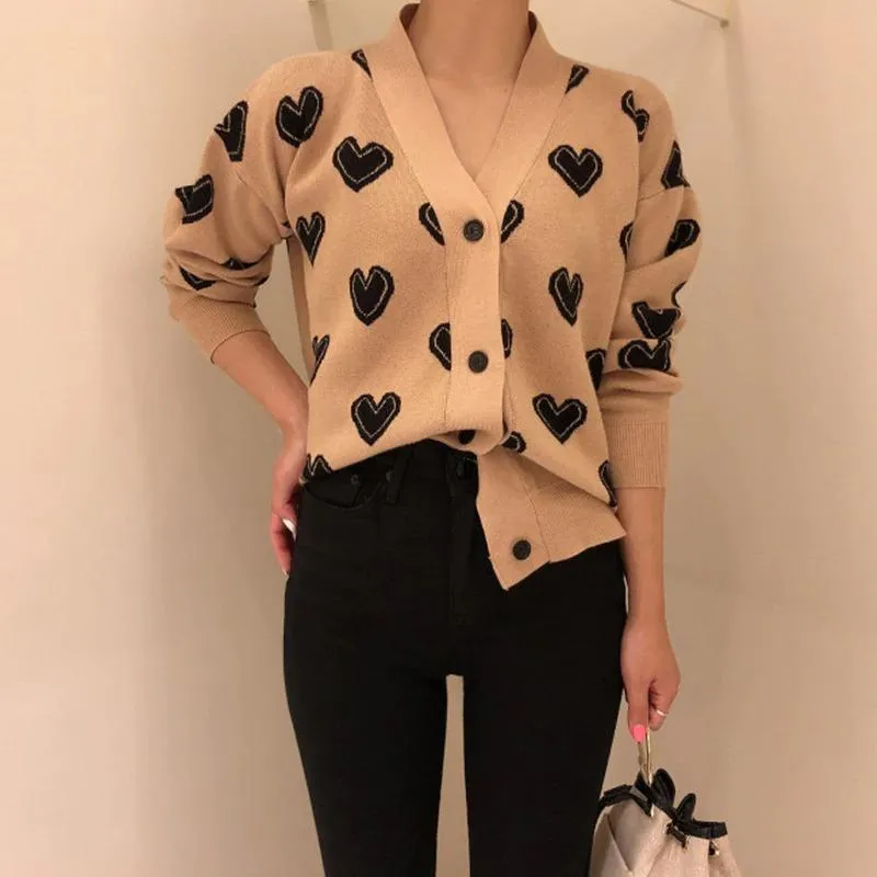 Warm and Comfy Be My Valentine Cardigan Top