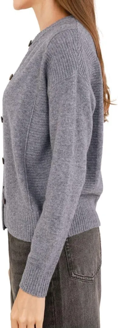 Women's 100% Wool Button Down Sweaters Cardigan