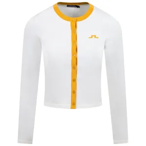 Womens Freda Blend Knitted Cardigan White - SS23